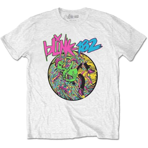 Blink-182 Overboard Event Official Tee T-Shirt Mens Unisex (X-Large) White