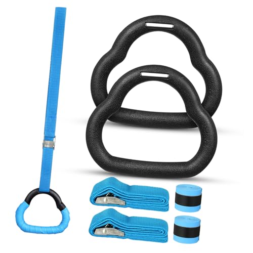 Set de anillas gimnasticas ajustables para niños