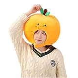 [G-tiamo] [ジーティアモ] みかん かぶりもの 仮面 お面 着ぐるみ マスク 面白 グッズ おもしろ かわいい バラエティー コスプレ 劇 ミカン ハロウィン クリスマス オレンジ 学園祭 演劇 被り物 コント 入学式 卒業式 成人式 お遊戯 写真 撮影 動画 帽子 パーティー 仮装 果物 蜜柑 (みかん)