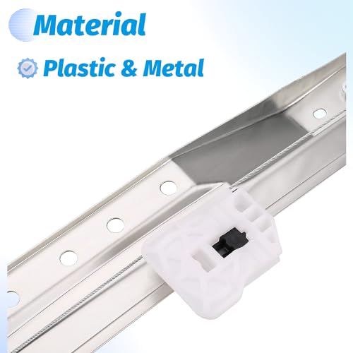 image for Vurkcy Front Driver Side Power Window Regulator Without Motor Compatib