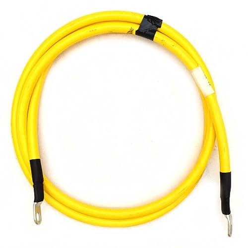 Boat Battery Cable 2 AWG Yellow 6 FT
