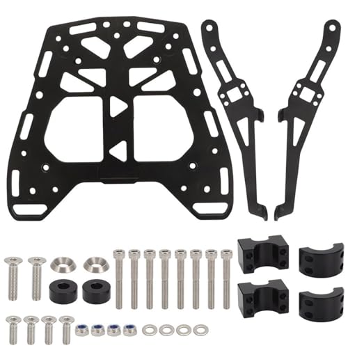 Porte-bagages arrière moto rigide pour stabiliser les sacoches Ducati Desert X