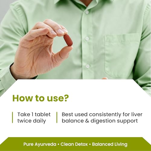 Image of Green Milk Apfil Tablets | Ayurvedic Liver Support & Detox Formula | Supports Healthy Liver Function, Natural Cleansing & Digestive Wellness | With Katuki, Bhumiamla, Bhringaraj & Kalmegh | 5x30 Tablets