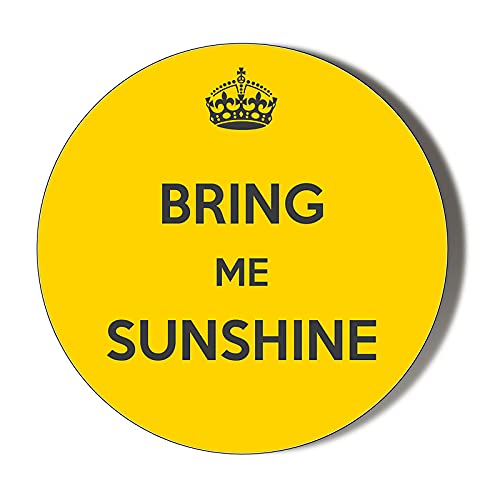 Gift Insanity Bring Me Sunshine 38Mm Small Novelty Badge