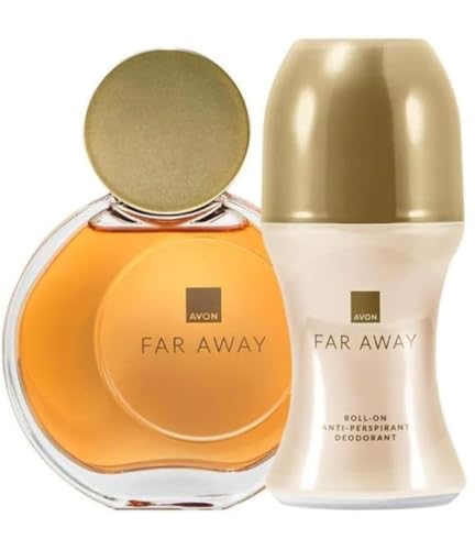Duet Far Away Avon + dezodorant kulkowy