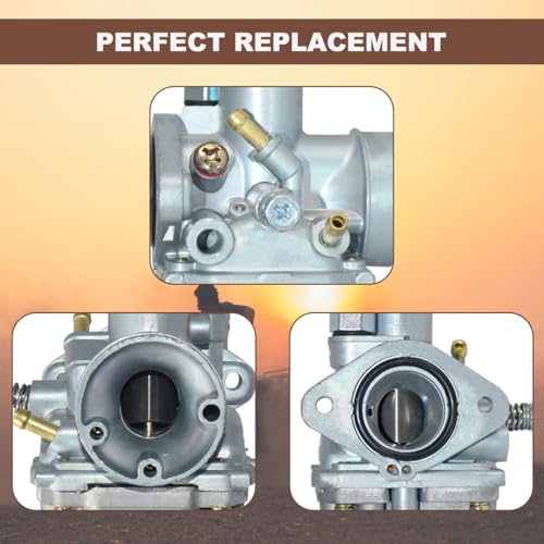 Image of Carburetor for Yamaha Moto 4 YFM225 YFM 225 ATV Carb 1986 1987 1988 | Timberwolf 250 YFB250 Carb with Fuel Petcock Switch