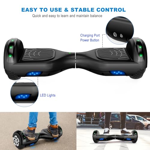 Image of CBD 8.5'' Offroad Scooter with Corlorful LED and Music Speaker