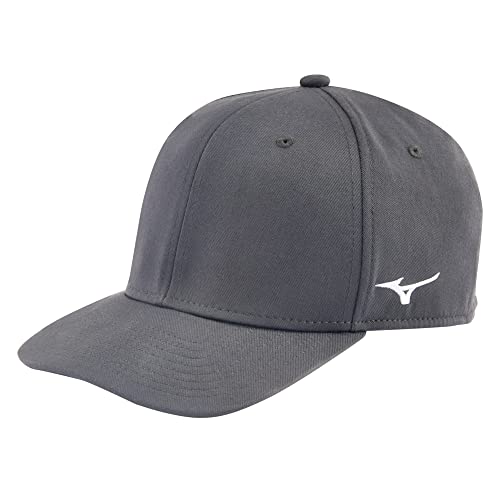 Chapeau Mizuno Fitted Pro gris en taille Small-Medium pour adultes