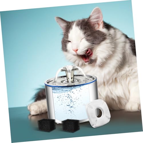 Filtros repuesto para fuente de agua para perros y gatos miniatura 4