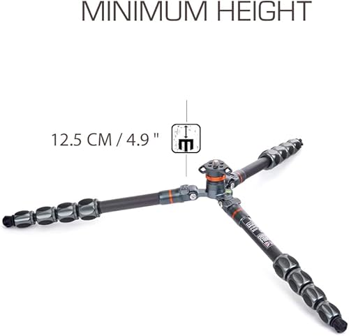 Miniatura 6 de 3 Legged Thing LEO 2.0 Sistema de trípode de fibra de carbono - gris pizarra metálica (LEOGREY2)