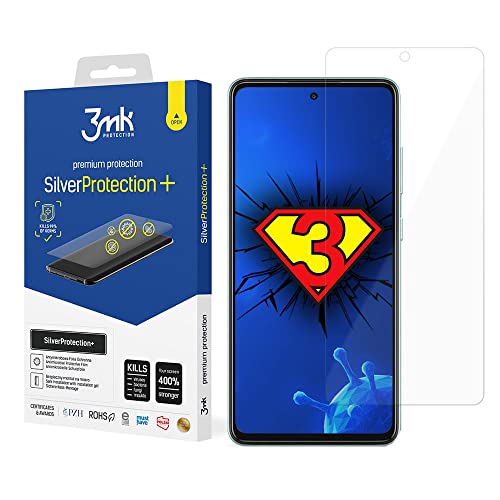 3MK Antibakterielle Schutzfolie für Samsung Galaxy A52 / A52s 5G SilverProtection+