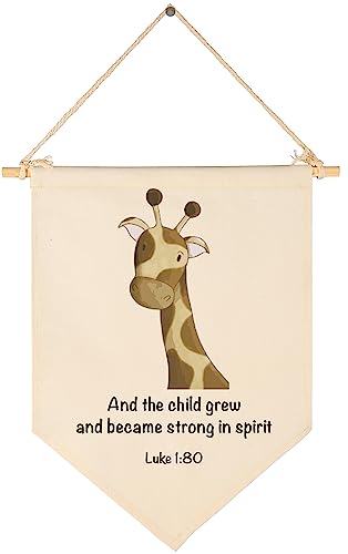 Jungle Bible Verse Nursery Banner