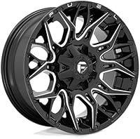 Fuel Off-Road Twitch Gloss Black w/Milled Accent Wheels 20 In 20x9 +01 D76920907050