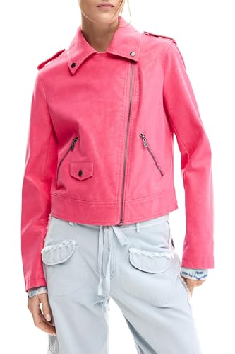 Veste de motard Desigual Lolly simili cuir souple fini les blousons rigides
