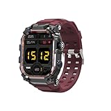 Rainbuvvy 4G Smart Watch Quad Core 3 GB 32 GB Kamera Rotierende Herrenuhr 2,06 Zoll AMOLED HD...