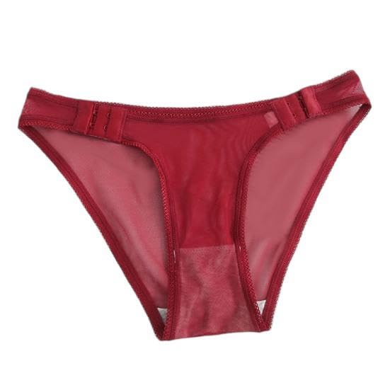 Women's Thongs Sexy net Panties Sheer Adjustable Panties Underwear Seamless Thong G-String