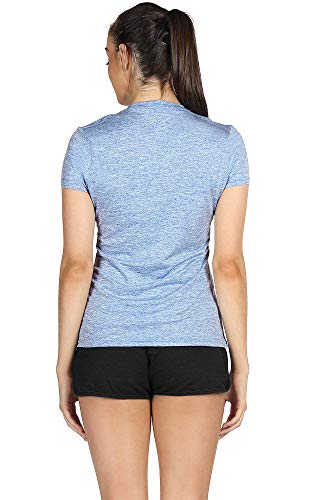 Image of icyzone Workout Running Tshirts for Women - Fitness Athletic Yoga Tops Exercise Gym Shirts (Pack of 3)