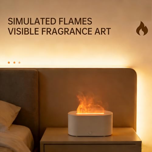 Difusor aromático eléctrico ThreeH Flame 130ml Ultrasonico miniatura 7