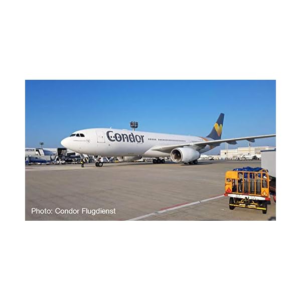 herpa 533225 – Airbus A330-200 Condor „Thomas Cook“, Flugzeugmodell, Modellsammlung, Bastler, Miniaturmodelle…