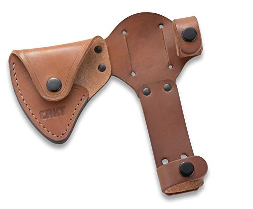 Gaine de hache CRKT D2730 Chogan T-Hawk étui cuir marron de rechange