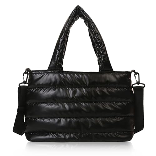 Sac fourre-tout matelassé zippé pour femme fini les sacs trop petits