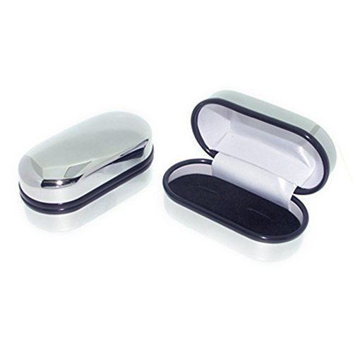 Gepersonaliseerde gegraveerde manchetknopen. Kan met maximaal 5 initialen worden gegraveerd. Ideaal huwelijk, jubileum of verjaardagscadeau. E-mail met gravure instructies. - Image 3