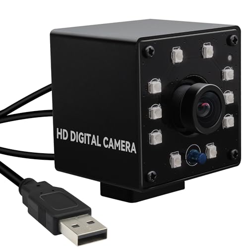 Magnolia 1080P Day&Night Vision USB Camera with Auto IR-Cut Switching,