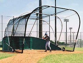 Jaypro Sports Batting Cage Net in Black