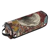 Tapis résistant à la chaleur : notre sac à outils portable est livré avec un tapis résistant à la chaleur fabriqué en polyester épais double couche. Il peut fournir la protection nécessaire pour vos outils capillaires à haute température. Déposez les outils chauds lors de l'utilisation et refroidissez lorsque vous le rangez, empêchant efficacement la commode d'être endommagée ou d'entrer en contact avec des articles inflammables. Protège également contre les brûlures.