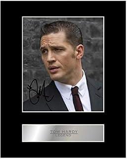 Tom Hardy Signed Mounted Photo Display Legend Autographed Gift Picture Print