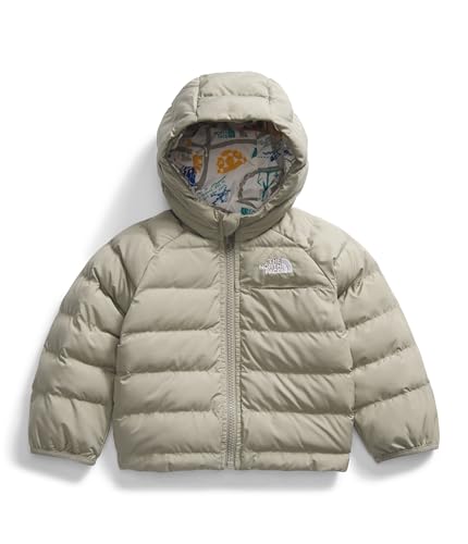 Image of The North Face Baby Reversible Perrito Hooded Jacket, 18M, Clay Grey
