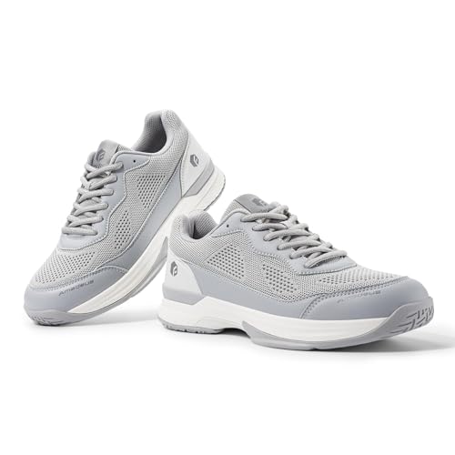 Image of FitVille Wide Pickleball Shoes for Men Tennis Shoes Sneakers for All Court Racquetball Athletic Shoes for Racquet Sport | Arch Support & Wide Toe Box