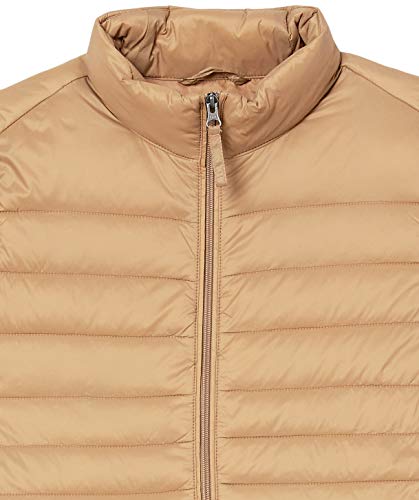 Amazon Essentials Men's Lightweight Water-Resistant Packable Puffer Vest, Camel, X-Large #TOP6