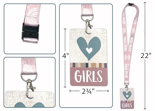 Image of Teacher Created Resources Everyone is Welcome Hall Pass Lanyards (TCR20323)