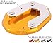 JFG RACING - Supporto per cavalletto da moto, per Ducati Scrambler 800 Sixty2, Classic Café Racer Flat Track Pro Full Throttle Icon Urban Enduro-Gold