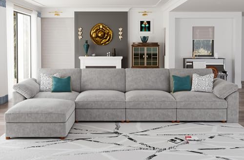 EASE MOOSE Extra Large Modular Sectional Sofa, Modern