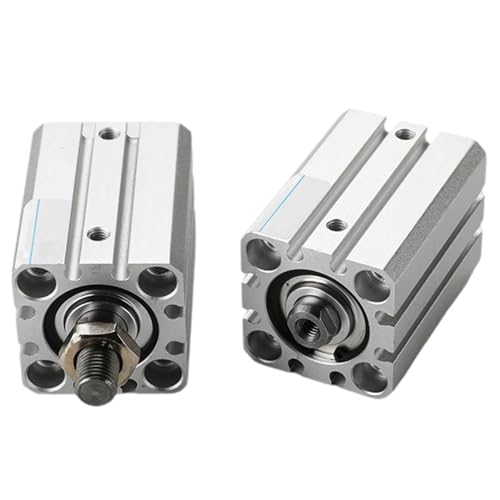 Cilindro neumático compacto tipo SMC CDQSB12-5D de doble efecto 4