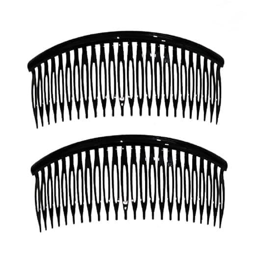 Image of ASPIRE-T Side Comb Side Hairpins Hair Clips Jooda Pins Bridal Hair Comb Clips French for Hair Acrylic Plastic Hair Accessories For Women And Girls (Half Comb 04)