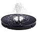 Produktbild Momola 5 Arten Solar Springbrunnen, Solar Wasserpumpe Einfache Installation Solar Schwimmender Fontäne Pumpe für Gartenteich Oder Springbrunnen Fisch-Behälter (18×18cm)