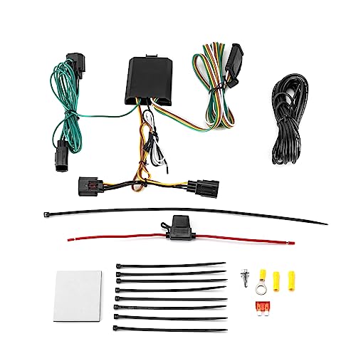 WeiSen Custom 4-Pin Trailer Wiring Harness for Towing Hitch Compatible with Chrysler Town and Country 2011-2016 Fit Dodge Grand Caravan 2011-2020