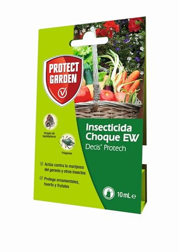 Protect Garden Decis Protech - Insecticida Polivalente Concentrado para Ornamentales, Frutales y Horticolas, Pulgones y Orugas, 10 ml, Color Verde Agua