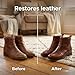 Heidelux Leather Restoration Cream - Repairs Scratches, Scuffs, Fading & Worn Spots - with Shea Butter, Jojoba, Avocado & Beeswax - Fast-Drying, Non-Staining, No Sticky - Residue Care Kit (1pc)