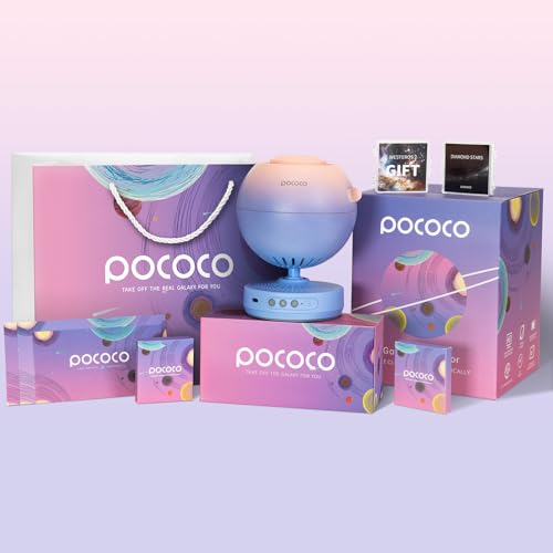 Image of POCOCO Galaxy Star Projector Night Light Discs (Gift Bag)