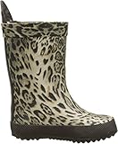 leoparden schuhe zara  Bisgaard Unisex-Kinder Scandinavia Gummistiefel, Mehrfarbig (62 Leopard), 33 EU