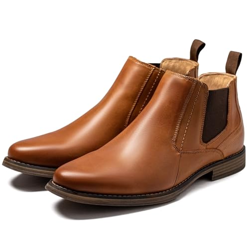 Image of Arkbird Chelsea Boots for Men Genuine Leather Oxford Casual and Formal Ankle Dress Boot