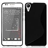 annaPrime Etui Coque Housse pour HTC Desire 825/825 Dual SIM, Coque Silicone Gel Motif S au Dos Couleur Noir annaPrime Etui Coque Housse pour HTC Desire 825/825 Dual SIM, Coque Silicone Gel Motif S au Dos Couleur Noir