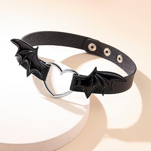 JNAWA 3 Pieces Halloween Bat Set Bat Sunglasses Bat Ears Headband and Bat Necklace Masquerade Bat Accessories for Halloween Party Decoration - Image 3