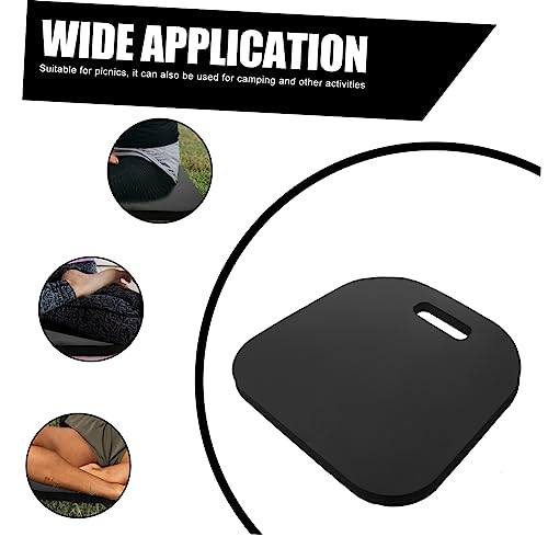 Outanaya 4Pcs Assento Ao Ar Livre Tapete Ao Ar Livre Nbr Preto Assento De Estádio Assento De Estádio