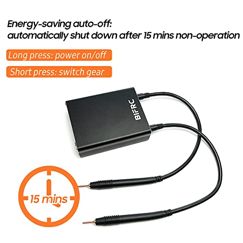 KKcare Mini máquina de solda a ponto portátil DIY soldador a ponto 9 engrenagens ajustável recarregá