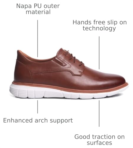 Image of Marc Joseph New York Mens Cloud Street Oxford(Hands Free Technology)